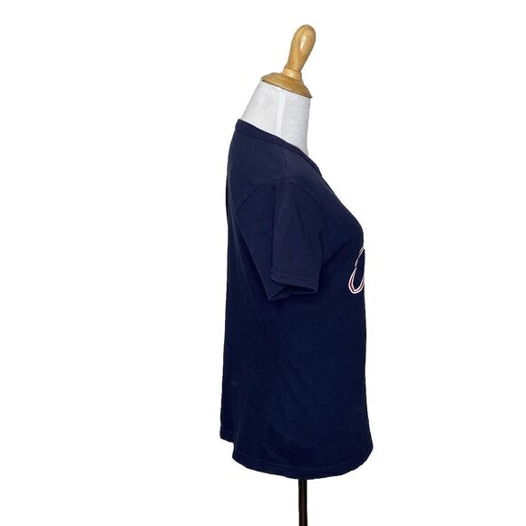 GFs Co.ed Ole Miss University Of Mississippi Rebels Navy Tee Tshirt XL Ladies - Picture 5 of 8